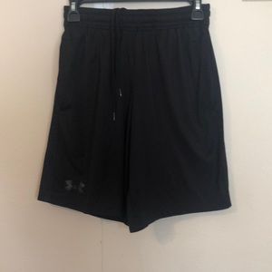 Under Armour black gym shorts